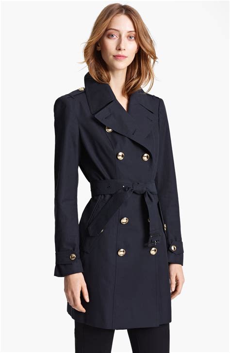 burberry black coat with gold buttons|net a porter Burberry jacket.